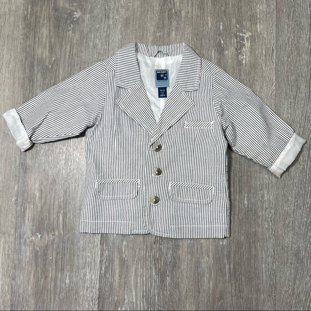 Searsucker Blazer 18-24 months